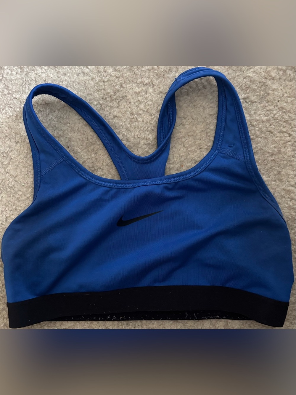 Women's Size XL Blue Nike Racerback Sports Bra